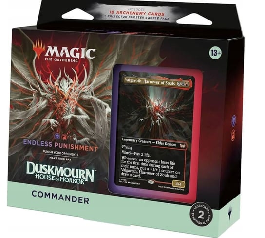 MTG: Duskmourn House of Horror Commander Endless Punishment Talia PRECON Wizards of the Coast