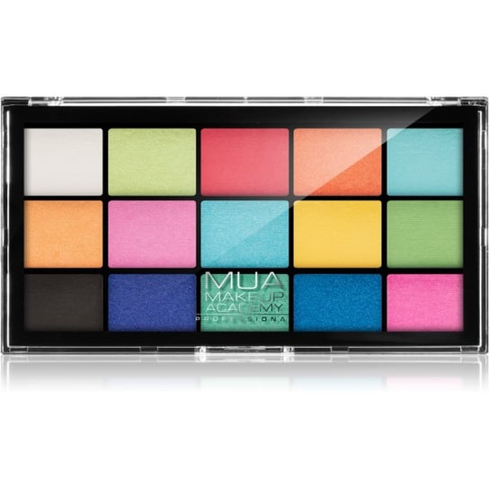 MUA Makeup Academy Professional 15 Shade Palette paleta cieni do powiek odcień Colour Burst 12 g Inna marka