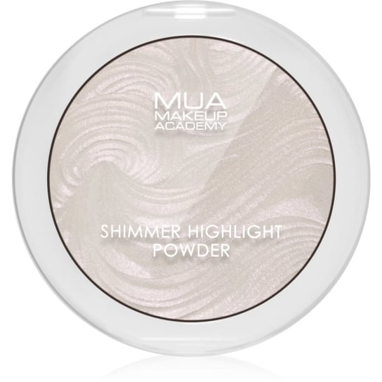 MUA Makeup Academy Shimmer kompaktowy rozświetlacz pudrowy odcień Peach Diamond 8 g Inna marka