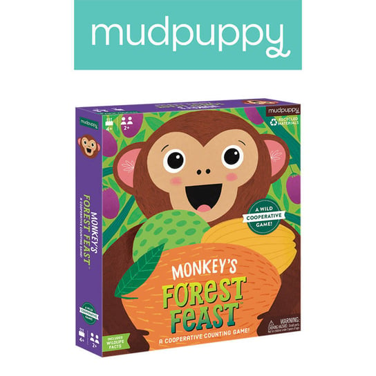 Mudpuppy,  Gra zespołowa Leśna uczta małpki 4+ Mudpuppy