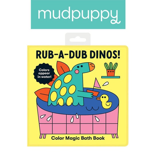 Mudpuppy, Magiczna książeczka do kąpieli Wesołe dinozaury Mudpuppy