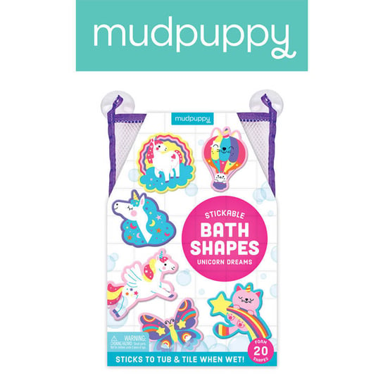 Mudpuppy, Piankowe figurki do kąpieli Marzenia jednorożca 20 elementów Mudpuppy