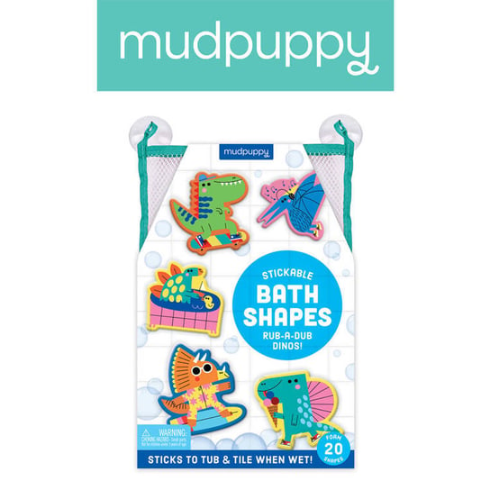 Mudpuppy, Piankowe figurki do kąpieli Wesołe dinozaury, 20 elementów Mudpuppy