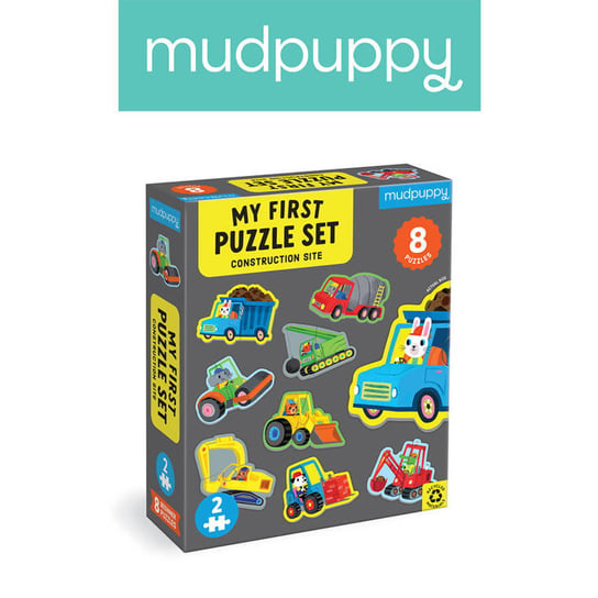 Mudpuppy, Pierwsze puzzle Plac budowy, 2 elementy Mudpuppy