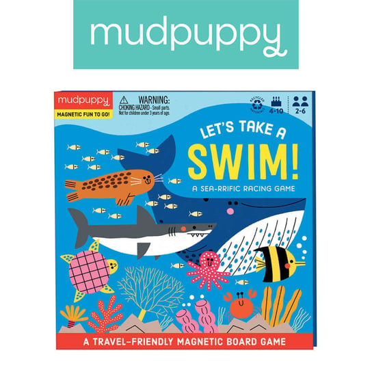 Mudpuppy, Podróżna magnetyczna gra planszowa wyścig, Zawody pływackie Mudpuppy