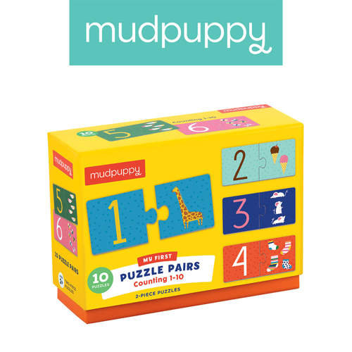 Mudpuppy, puzzle do nauki liczenia Mudpuppy