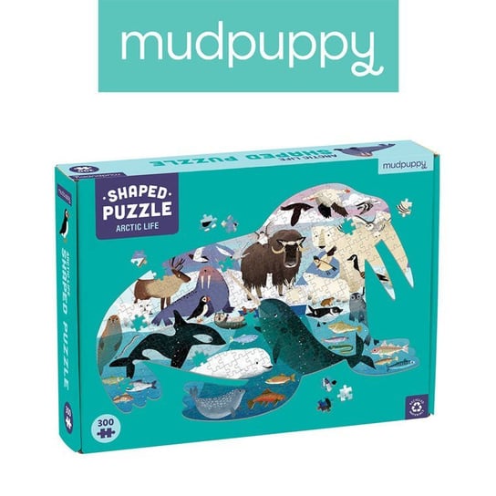 Mudpuppy, puzzle, konturowe mors Arktyka, 300 el. Mudpuppy