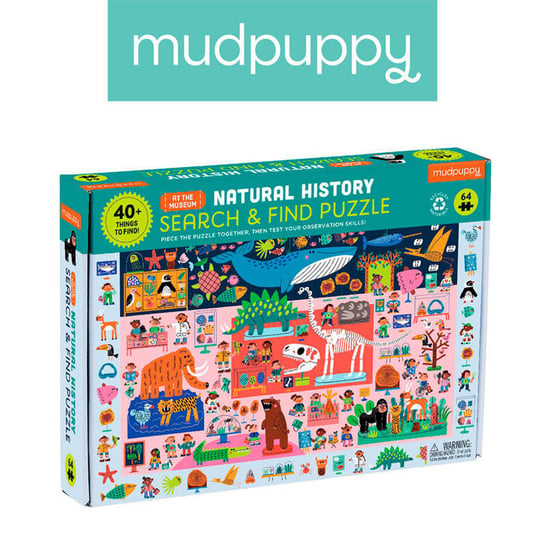 Mudpuppy, puzzle, obserwacyjne Muzeum historii naturalnej, 64 el. Mudpuppy