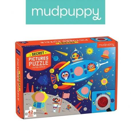 Mudpuppy, puzzle, z ukrytymi obrazkami Kosmos, 42 el. Mudpuppy