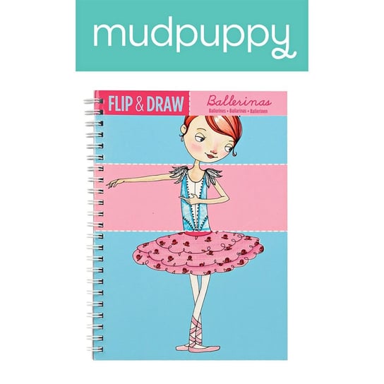 Mudpuppy, zeszyt do rysowania Baletnice Mudpuppy