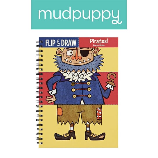 Mudpuppy, zeszyt do rysowania Piraci Mudpuppy