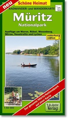 Müritz-Nationalpark 1 : 50 000 Radwander- und Wanderkarte Barthel, Barthel Andreas Verlag