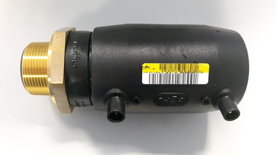 Mufa przejściowa mosiądz elektrooporowa GZ 50X5/4" SDR11 SDR13.6 SDR17, woda-gaz Inna marka