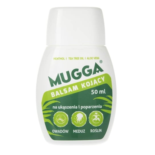 Mugga, balsam kojący na ukąszenia komarów i poparzenia, 50 ml Mugga