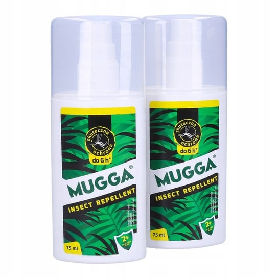 Mugga, Spray Na Komary I Kleszcze Deet 2X 9,5%, 75 Ml Mugga