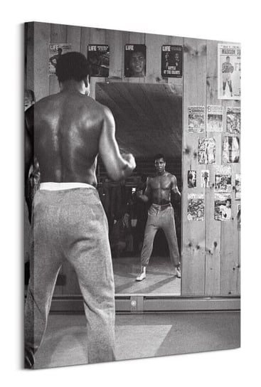 Muhammad Ali Mirror - obraz na płótnie Muhammad Ali