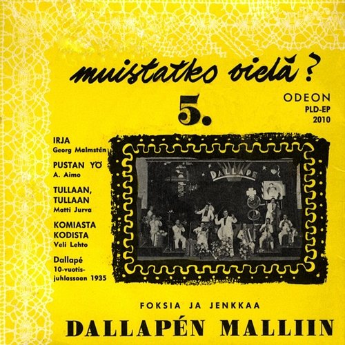 Muistatko vielä 5 Dallapé-orkesteri