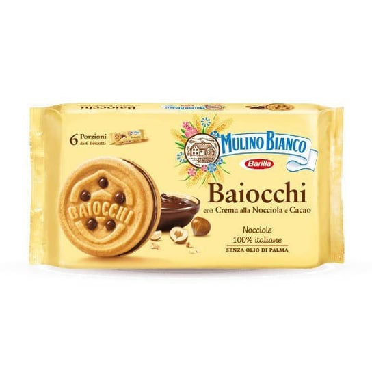Mulino Bianco Baiocchi Snack - włoskie ciastka 336 g Mulino Bianco