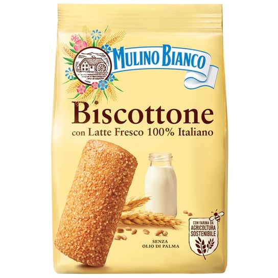 MULINO BIANCO Biscottone Włoskie kruche ciastka z cukrem 700g 12 paczek Mulino Bianco