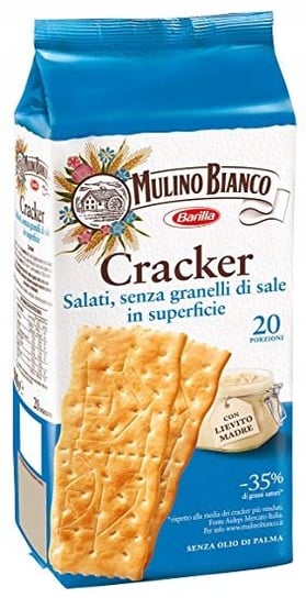 MULINO BIANCO CRACKER Krakersy bez soli 500 gr Mulino Bianco