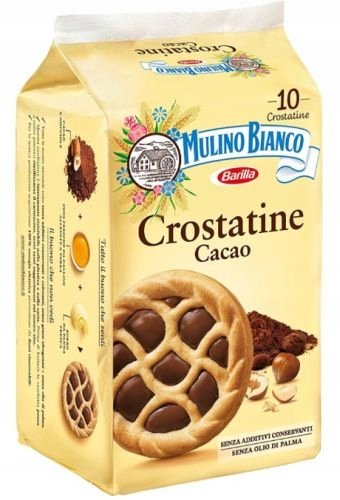 Mulino Bianco Crostatine Cacao Ciasteczka 400G Inna marka