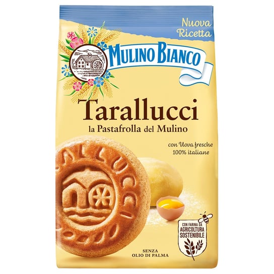 MULINO BIANCO Tarallucci Kruche ciastka z Włoch 350g 1 paczka Mulino Bianco