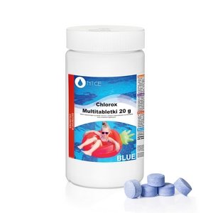 MULTI CHLOR BLUE Tabletki Chlorowe 20g NTCE 1kg Inna marka