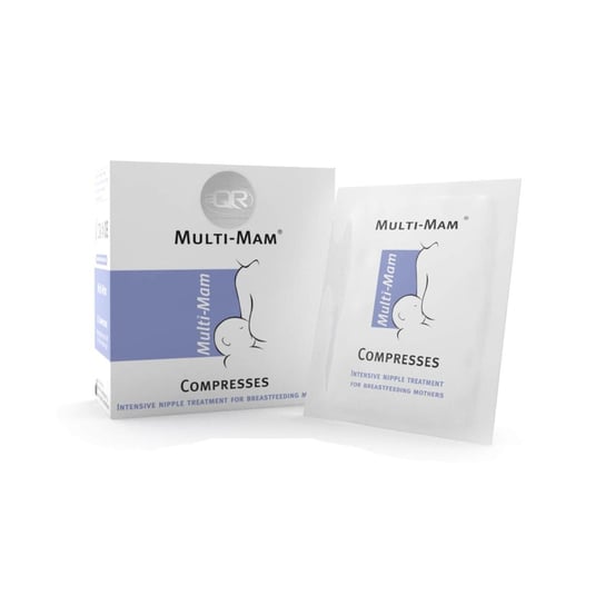 Multi-Mam, kompresy do pielęgnacji podrażnionych sutków karmiących matek, 12 sztuk Multi-Mam