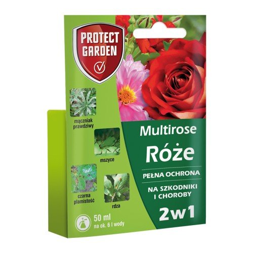 Multi rose Róże pełna ochrona 2 w 1 PROTECT GARDEN