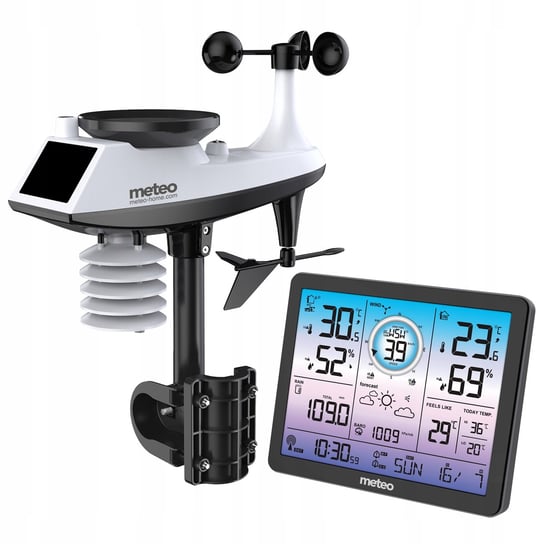 Multi Stacja Pogodowa Meteo Sp600 Z Miernikiem Wiatru Oraz Opadów Meteo