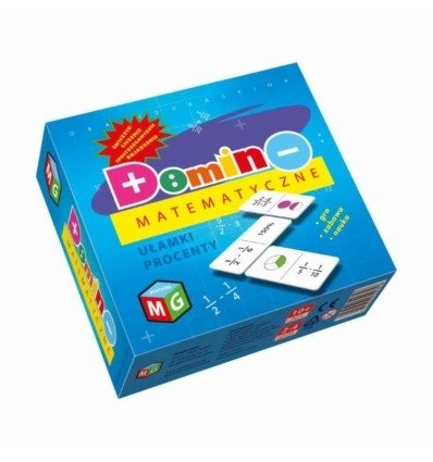 Multigra, gra edukacyjna Domino Matematyczne MULTIGRA