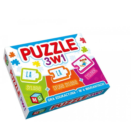 Multigra, puzzle edukacyjne, 75 el. MULTIGRA