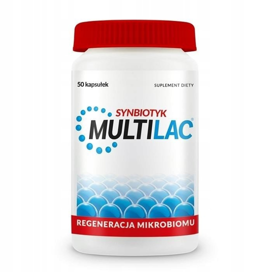 Multilac Synbiotyk 50 kapsułek USP Zdrowie