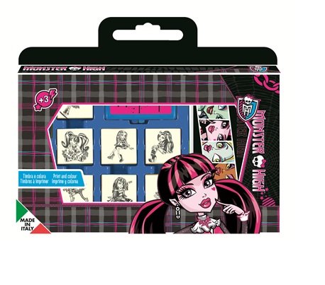 Multiprint, Monster High, pieczątki w walizce Multiprint
