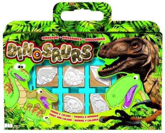 Multiprint, pieczątki w walizce Dinozaury Multiprint