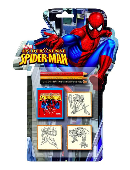 Multiprint, Spiderman, zestaw pieczątek Multiprint