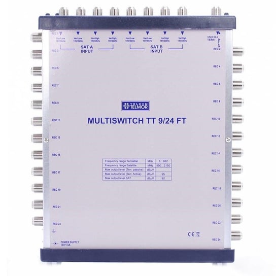 Multiswitch końcowy TT 9/24 FT TELMOR Telmor