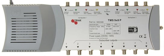 Multiswitch Tms-9/8 9 Wejść/8 Wyjść Triax Inna marka