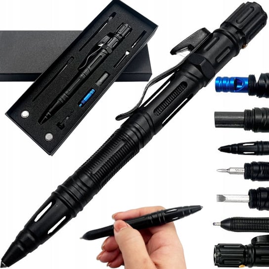 Multitool Długopis Taktyczny Survival Kubaton 12W1 M-Pen LOGIT