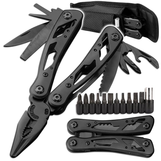 MULTITOOL Narzędzie Wielofunkcyjne Zestaw Bitów Szczypce SCYZORYK Etui 22w1 MT-PRO-9 Renew Force