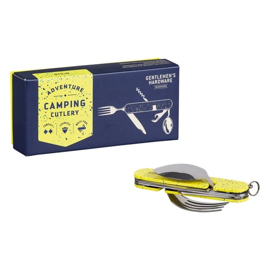 Multitool ze sztućcami 'Camping cutlery' - 7w1 | GENTLEMEN’S HARDWARE GENTLEMEN'S HARDWARE