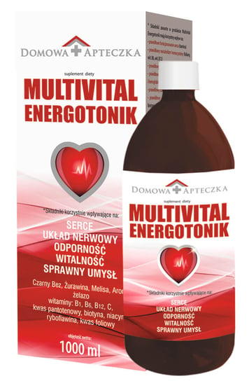 Multivital Energotonik, suplement diety, 1000 ml Domowa Apteczka