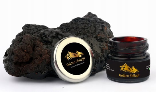 Mumio Shilajit Golden, Himalajskie 100% czyste JAKOŚĆ PREMIUM, 10g Golden Shilajt