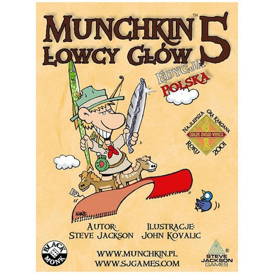 Munchkin 5: Łowcy głów, gra karciana, dodatek (Edycja Polska) Munchkin