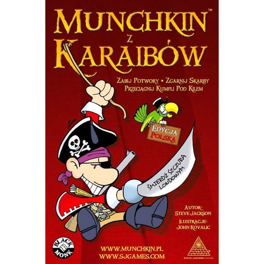 Munchkin z Karaibów, gra karciana, (Edycja Polska) Munchkin