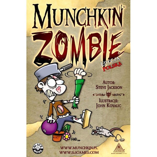 Munchkin Zoombie, gra karciana, (Edycja Polska) Munchkin
