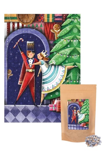 Muno, puzzle, Once Upon A Christmas By Julia Kraska, W Eco Woreczku, 500 el. Muno Puzzle