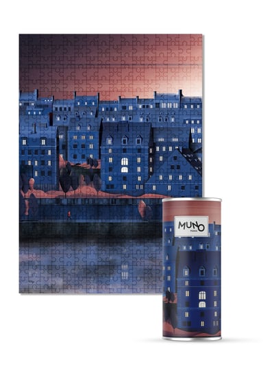 Muno, puzzle, Zmierzch By Adam Kosik Muno, W Ozdobnej Tubie, 500 el. Muno Puzzle