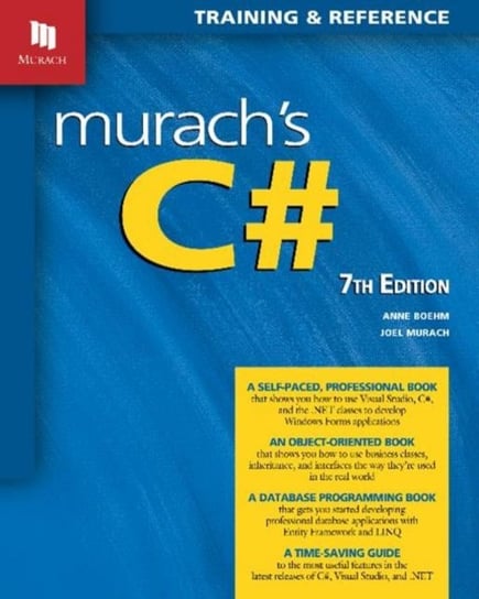 Murachs C# (7th Edition) Joel Murach, Anne Boehm