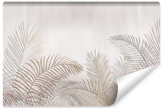 Muralo, Fototapeta do jadalni 3D, liście palmowe, 270x180 cm Muralo